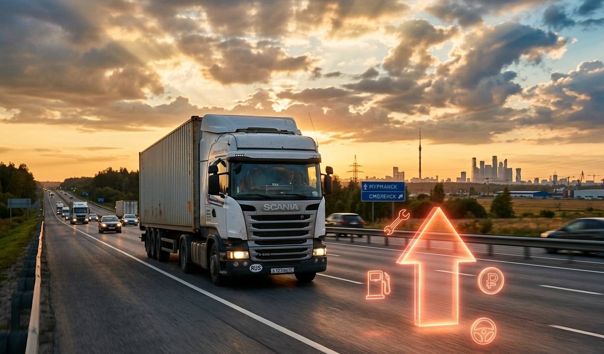 Автоперевозки в России подорожали на треть: что происходит со ставками и себестоимостью перевозок